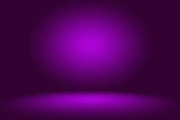 Estudio concepto de fondo - Gradiente oscuro púrpura estudio de fondo de la habitación para el producto. — Foto de Stock
