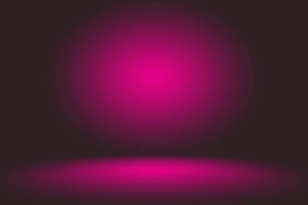Studio Background Concept - Dark Gradient purple studio room background for product.