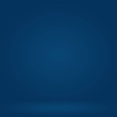 Soyut Lüks Derece Mavi arka plan. Siyah vignette Stüdyo Sancağıyla Pürüzsüz Koyu Mavi.