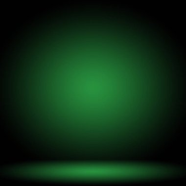 Soyut bulanık yeşil gradyan stüdyosu arka plan, web sitesi şablonu, çerçeve, iş raporu olarak kullanılabilir