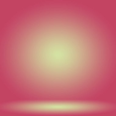 Soyut boş açık pembe stüdyo odası arka planı, ürün gösterimi, afiş, şablon için montaj olarak kullan.
