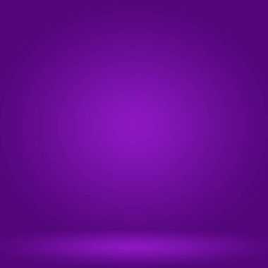 Stüdyo Arkaplan Konsepti - ürün için soyut boş ışık gradyanı mor stüdyo odası arka planı.