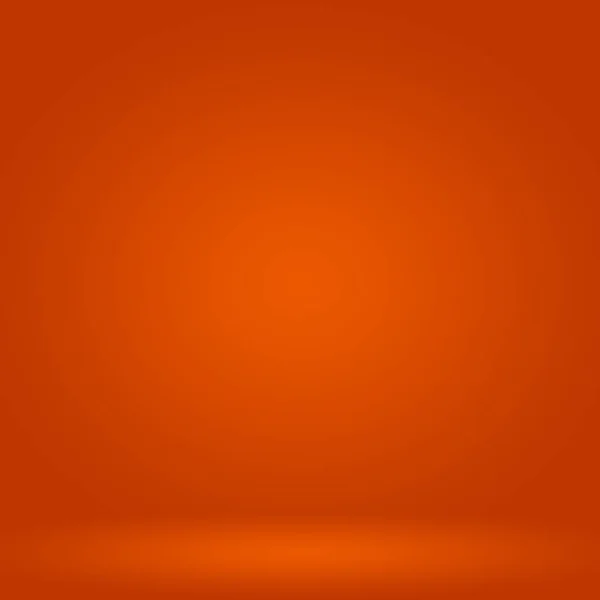Abstraktní hladký design oranžového pozadí, studio, pokoj, webová šablona, obchodní zpráva s hladkým přechodem barvy — Stock fotografie