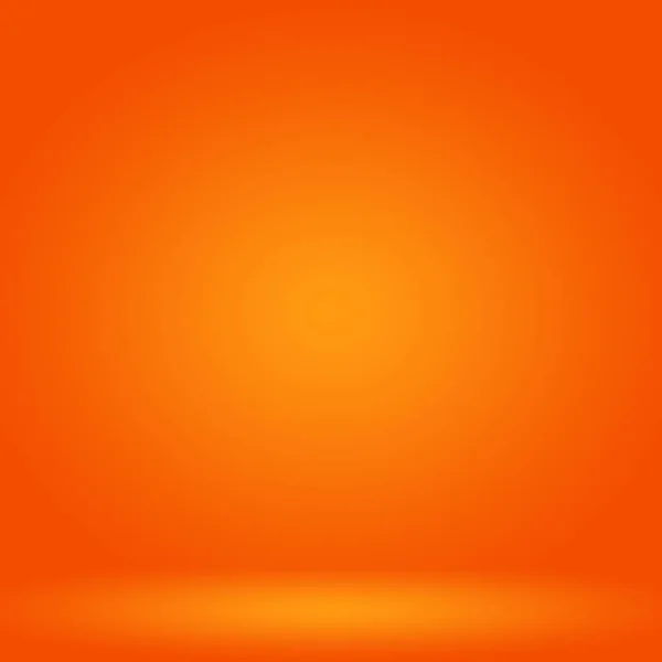 Diseño Diseño Fondo Naranja Liso Abstracto Estudio Habitación Plantilla Web — Foto de Stock