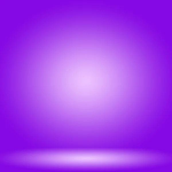 Conceito de fundo de estúdio - abstrato vazio luz gradiente roxo estúdio quarto fundo para o produto. — Fotografia de Stock