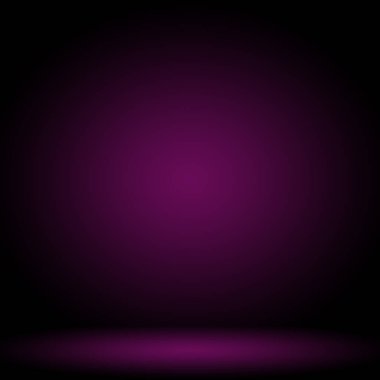 Stüdyo Arkaplan Konsepti - ürün için soyut boş ışık gradyanı mor stüdyo odası arka planı.