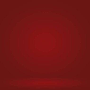 Soyut lüks, yumuşak, kırmızı arka plan, Noel Sevgililer Günü planı, stüdyo, oda, web şablonu, düz daire eğimli iş raporu.