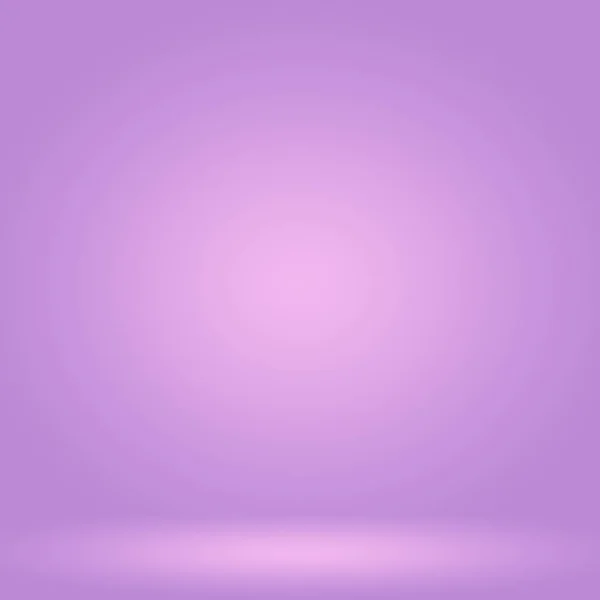 Studio Koncepcja tła - abstrakcyjne puste światło gradient fioletowy pokój studio tło dla produktu. — Zdjęcie stockowe