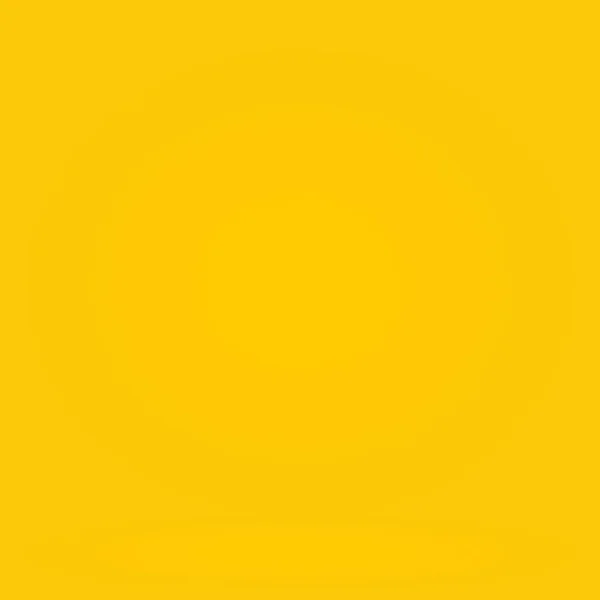 พื้นหลังสตูดิโอเกรเดียนสีเหลืองส่องแสง . — ภาพถ่ายสต็อก