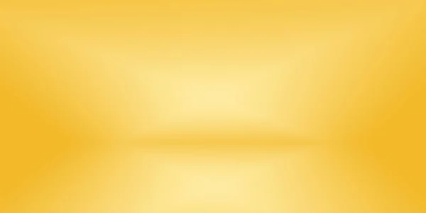 Abstract Luxury Gold yellow gradient studio wall, well use as background,layout,banner and product presentation. — Stock Photo, Image