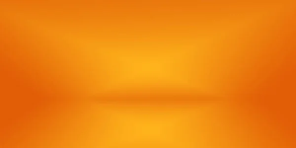 Diseño de diseño de fondo naranja liso abstracto, estudio, habitación, plantilla web, informe de negocios con color de gradiente de círculo liso — Foto de Stock