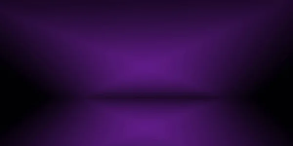 Studio Background Concept - astratto gradiente di luce vuota viola studio stanza sfondo per il prodotto. — Foto Stock