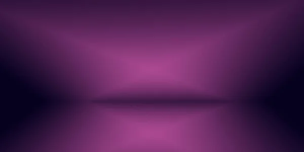 Conceito de fundo de estúdio - abstrato vazio luz gradiente roxo estúdio quarto fundo para o produto. — Fotografia de Stock