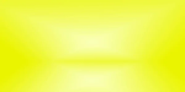 輝く黄色のグラデーションスタジオの背景の魔法の抽象的な柔らかい色. — ストック写真