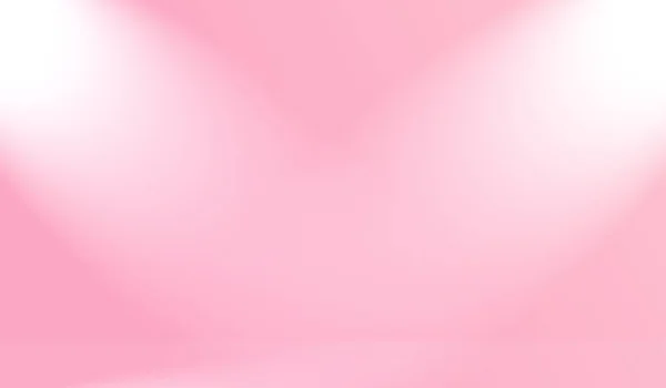 Streszczenie pusty gładki jasny różowy pokój studio tło, Użyj jako montaż do wyświetlania produktu, baner, szablon. — Zdjęcie stockowe