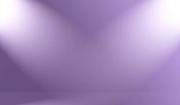 Studio Background Concept - abstract empty light gradient purple studio room background for product. — Stock Photo, Image