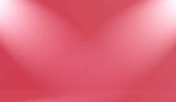 アブストラクト豪華な柔らかい赤の背景クリスマスバレンタインレイアウトデザイン、スタジオ、部屋、ウェブテンプレート、滑らかな円のグラデーションカラーでビジネスレポート. — ストック写真