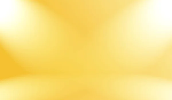 Pared de estudio de degradado amarillo de lujo abstracto de lujo, bien utilizado como fondo, diseño, banner y presentación de productos. —  Fotos de Stock