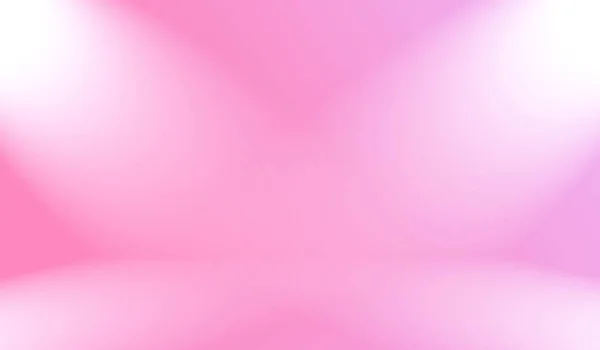 Streszczenie pusty gładki jasny różowy pokój studio tło, Użyj jako montaż do wyświetlania produktu, baner, szablon. — Zdjęcie stockowe