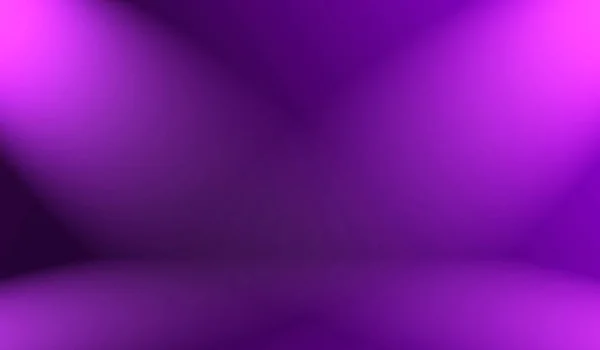 Conceito de fundo de estúdio - abstrato vazio luz gradiente roxo estúdio quarto fundo para o produto. — Fotografia de Stock