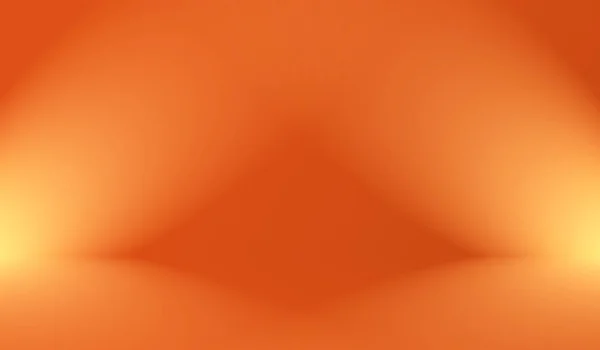 Rezumat Smooth Orange design aspect de fundal, studio, cameră, șablon web, raport de afaceri cu cerc neted culoare gradient — Fotografie, imagine de stoc