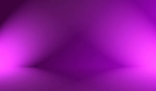 Conceito de fundo de estúdio - abstrato vazio luz gradiente roxo estúdio quarto fundo para o produto. — Fotografia de Stock