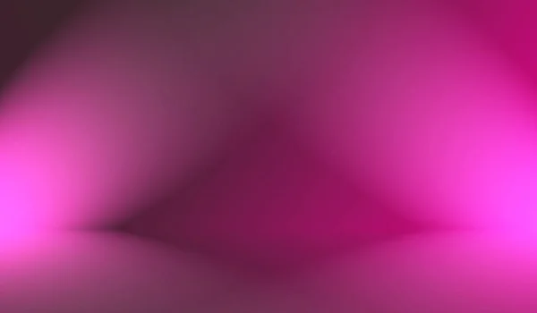 スタジオ背景コンセプト-製品のための抽象的な空の光グラデーション紫色のスタジオの部屋の背景. — ストック写真