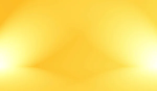 Magic elvont lágy színek ragyogó sárga gradiens stúdió háttér. — Stock Fotó