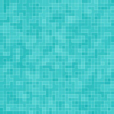 Doku yüzme havuzu mozaik döşeme arka planı. Duvar kağıdı, afiş, zemin.