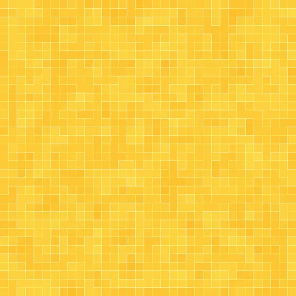 Sárga arany mozaik textúra absztrakt kerámia mozaik részlete díszített épület. Absztrakt Seamless Pattern. Absztrakt színes kerámia kövek. — Stock Fotó