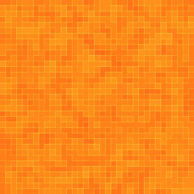 Soyut renkli geometrik desen, turuncu, sarı ve kırmızı taş mozaik doku arka plan, Modern tarzı duvar arka plan.