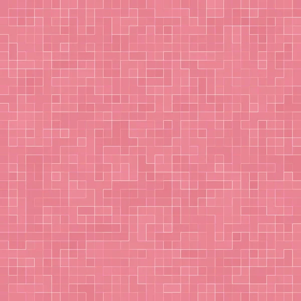 가구 소재에 대 한 추상 럭셔리 달콤한 파스텔 핑크 톤 벽 바닥 타일 유리 모자이크 배경 질감 원활한 패턴 — 스톡 사진