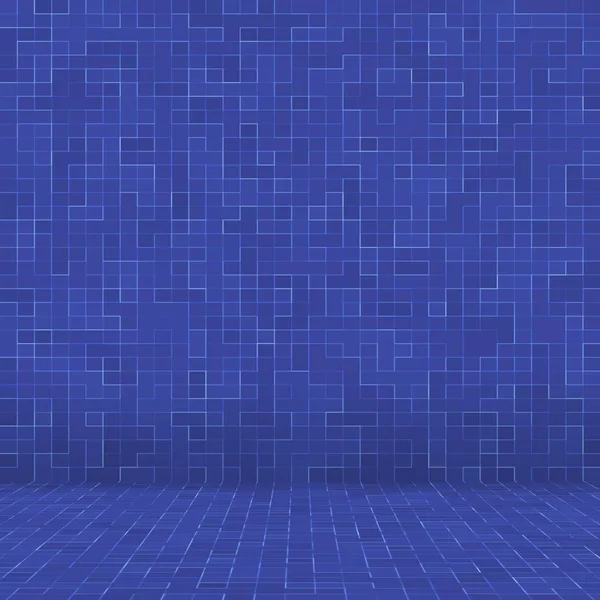 Textura Piscina Mosaico azulejo fundo. Papel de parede, banner, pano de fundo . — Fotografia de Stock