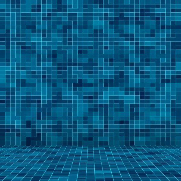 Textura Piscina Mosaico fondo de baldosas. Fondo de pantalla, banner, telón de fondo . — Foto de Stock