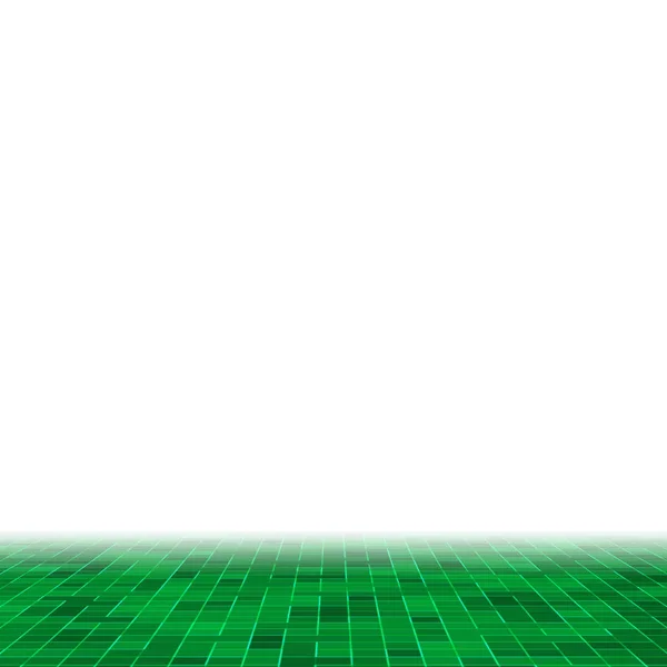 Анотація яскраво-зелена квадратна піксельна плитка мозаїчний фон стіни і текстура . — стокове фото