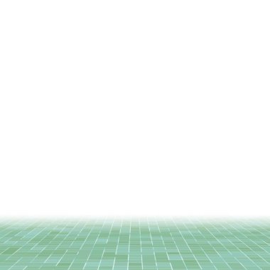 Soyut parlak yeşil kare piksel karo mozaik duvar arka plan ve doku.