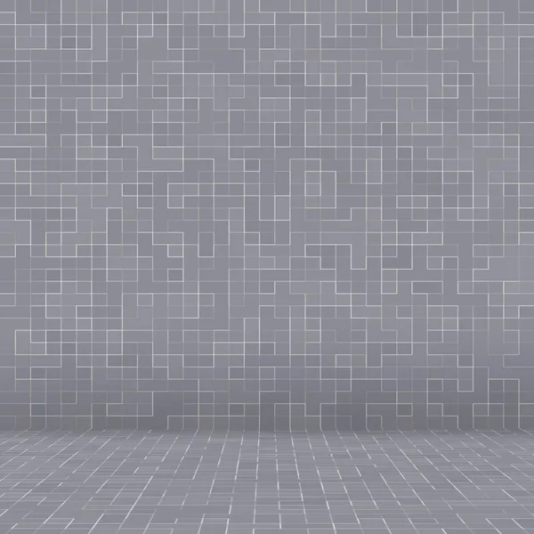 Белый и серый плитки стены высокого разрешения обои или кирпича бесшовные и текстуры внутреннего фона . — стоковое фото
