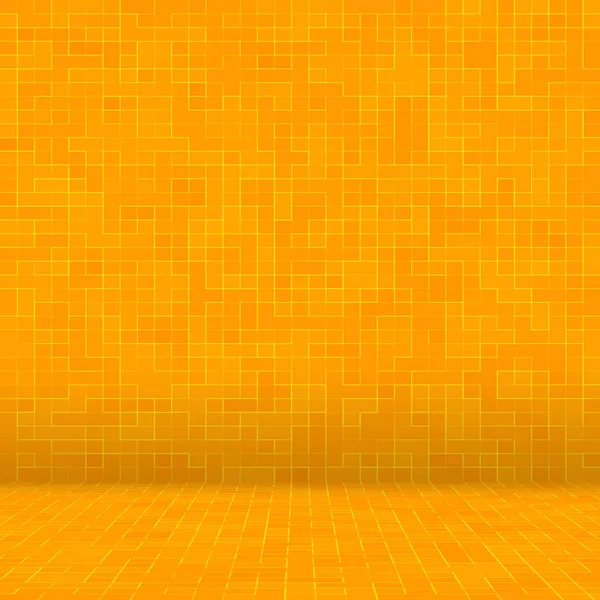 Patrón geométrico colorido abstracto, fondo de textura de mosaico de gres naranja, amarillo y rojo, fondo de pared de estilo moderno . —  Fotos de Stock