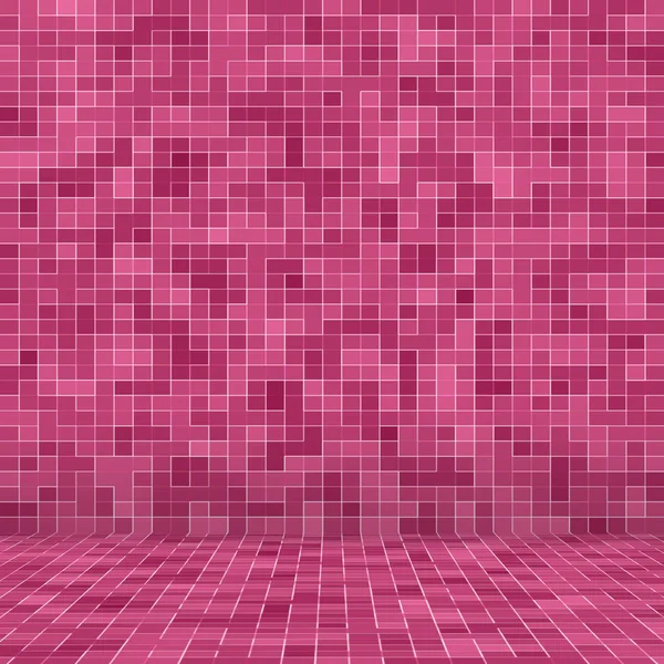 Abstraktní luxusní sladké pastelové růžové tóny zeď podlahové dlaždice sklo vzor bezešvé Mosaic texturu pozadí pro nábytek materiál — Stock fotografie