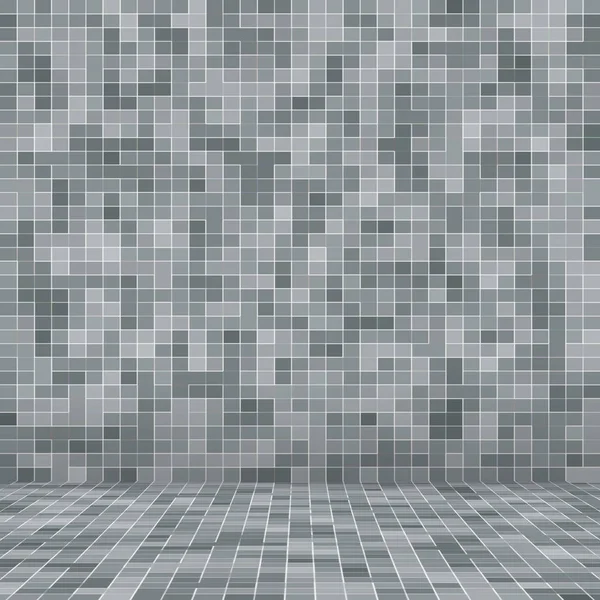 White and Grey the tile wall high resolution wallpaper or brick seamless and texture interior background. — Stock Photo, Image