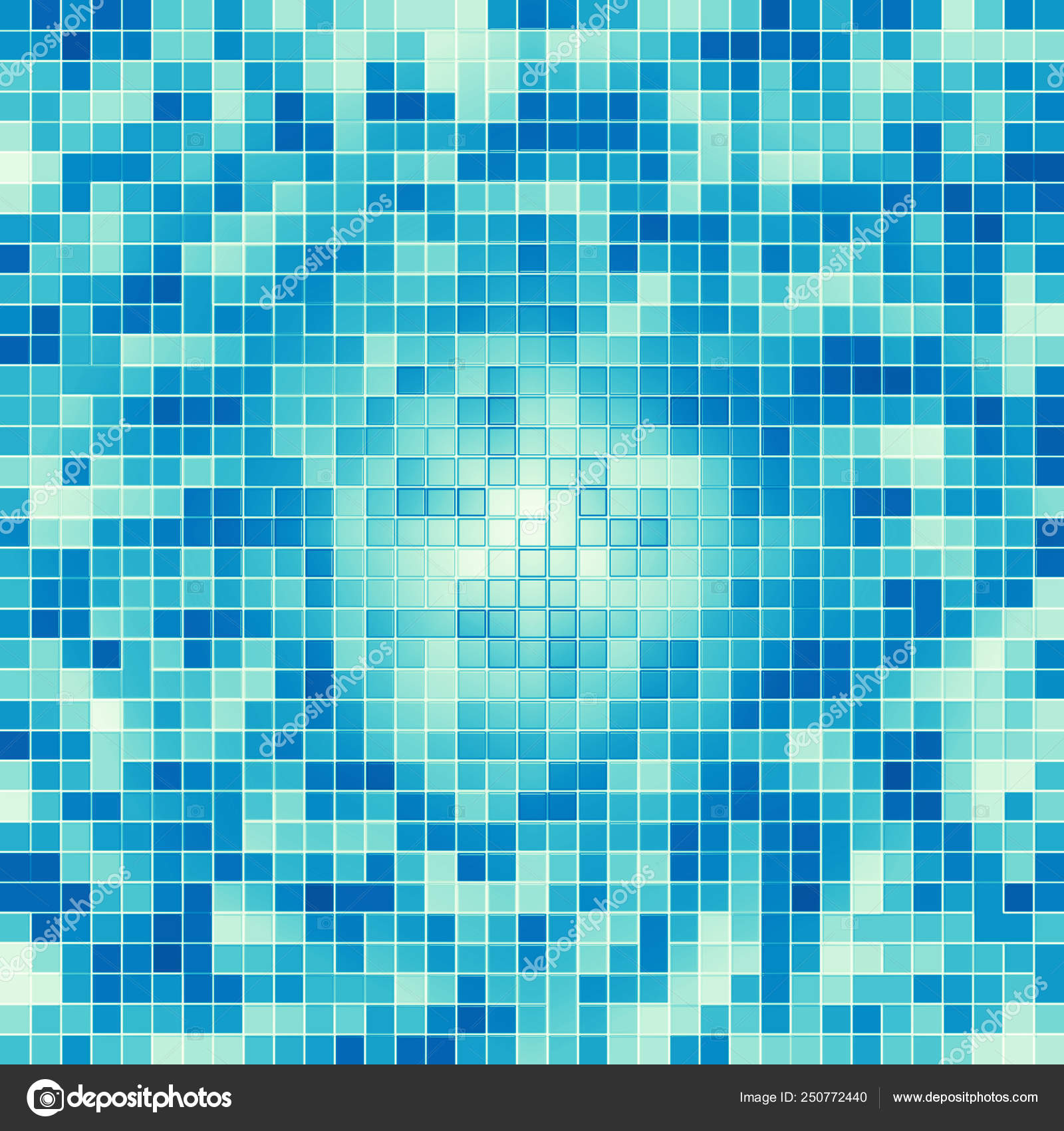 スイミング プール モザイク タイルの背景をテクスチャします 壁紙 バナー 背景 ストック写真 C Benzoix 250772440