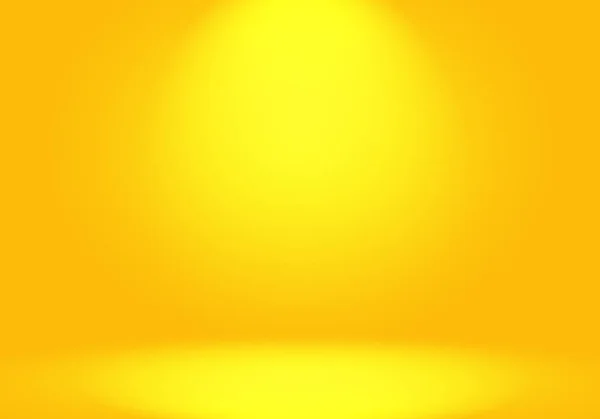 Mágico abstrato cores suaves de brilho amarelo gradiente estúdio fundo . — Fotografia de Stock