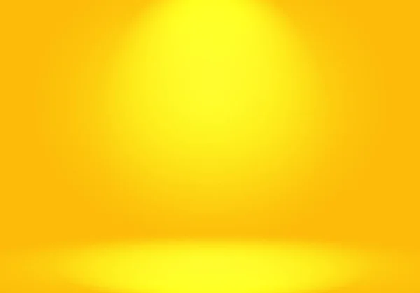 Magic abstract soft colors of shining yellow gradient studio background. — Stock Photo, Image