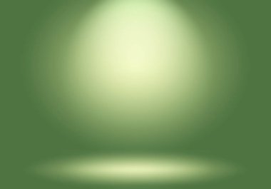 Soyut bulanık yeşil gradyan stüdyosu arka plan, web sitesi şablonu, çerçeve, iş raporu olarak kullanılabilir