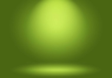 Soyut bulanık yeşil gradyan stüdyosu arka plan, web sitesi şablonu, çerçeve, iş raporu olarak kullanılabilir