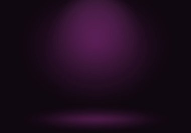 Stüdyo Arkaplan Konsepti - ürün için soyut boş ışık gradyanı mor stüdyo odası arka planı.
