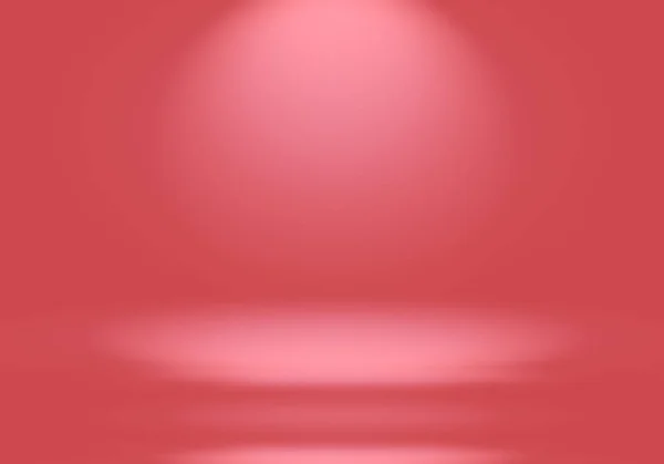 Абстрактний розкішний м'який червоний фон Дизайн розкладки різдвяних Валентина, студія, кімната, веб-шаблон, діловий звіт з гладким кольором кола . — стокове фото