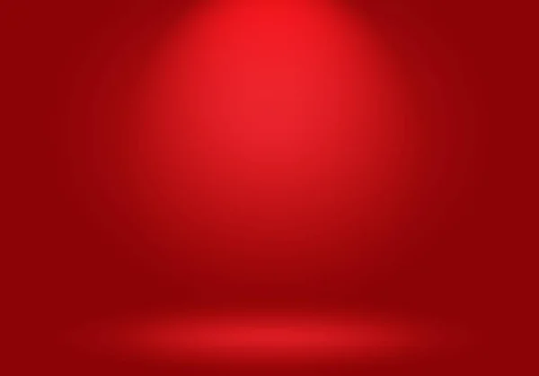 Abstract luxury soft Red background Christmas Valentines layout design,studio,room, web template ,Business report with smooth circle gradient color. — Stock Photo, Image