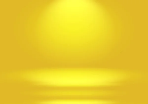 Magic abstract soft colors of shining yellow gradient studio background. — Stock Photo, Image