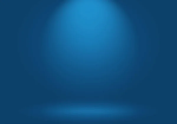 Аннотация Luxury gradient Blue background. Гладкий темно-синий с черным баннером. — стоковое фото